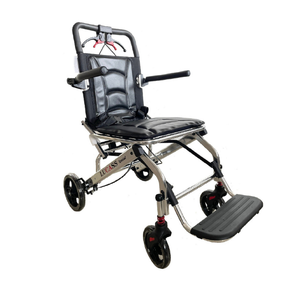 Xe lăn nhôm du lịch Lucass X-69 Xe lăn nhôm du lịch Lucass X-69