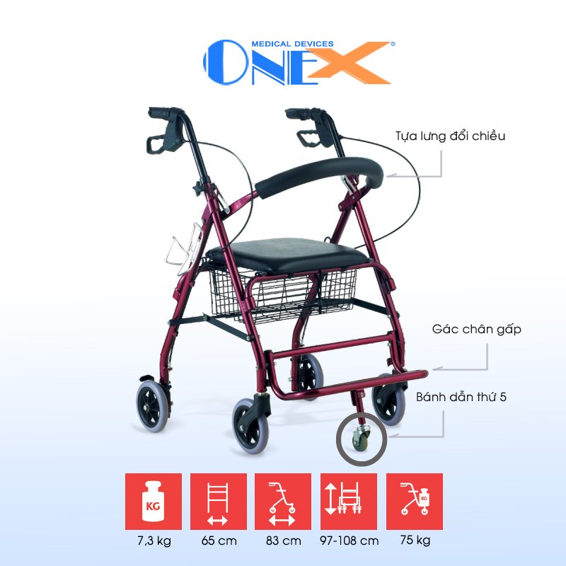 KHUNG CÓ GHẾ, GIỎ ONE-X 9148L KHUNG CÓ GHẾ, GIỎ ONE-X 9148L