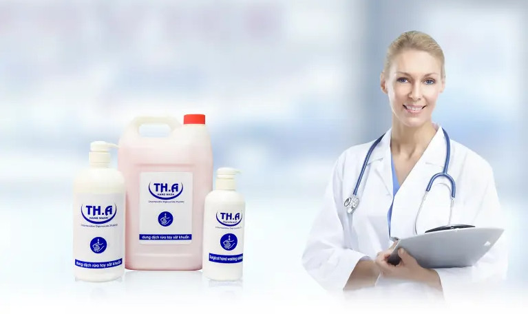 Dung dịch rửa tay sát khuẩn TH.A Hand Wash 500 ml, 1 lít & 5 lít Dung dịch rửa tay sát khuẩn TH.A Hand Wash 500 ml, 1 lít & 5 lít