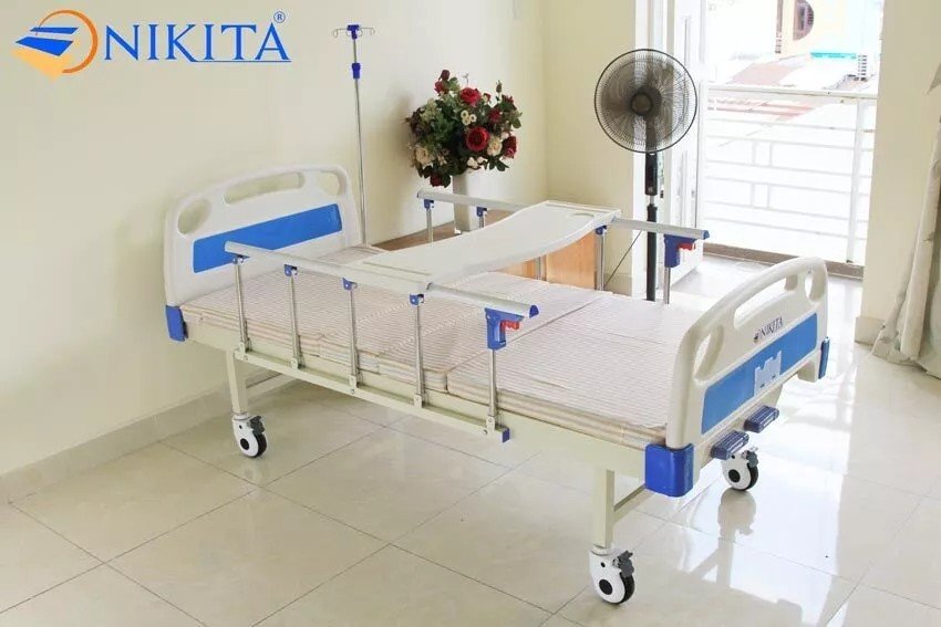 Chức năng giường y tế 3 tay quay có bô vệ sinh Nikita NKT-DCN03 chức năng giường y tế 3 tay quay có bô vệ sinh Nikita NKT-DCN03