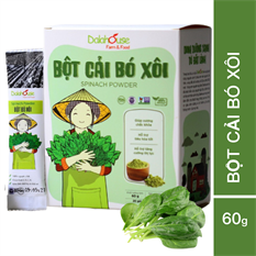 Bột cải bó xôi hữu cơ Dalahouse 60g Bột cải bó xôi hữu cơ Dalahouse 60g