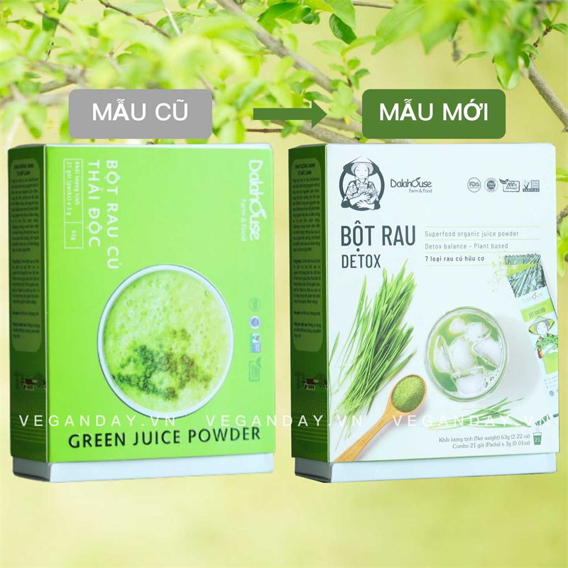 bột rau củ thải độc dalahouse