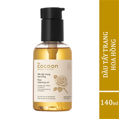 Dầu tẩy trang hoa hồng Cocoon 140ml Dầu tẩy trang hoa hồng Cocoon 140ml