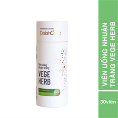 Viên uống nhuận tràng vege herb Dalahouse - 30 viên Viên uống nhuận tràng vege herb Dalahouse - 30 viên