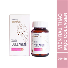 Viên rau thảo mộc dưỡng da collagen Dalahouse - 90 viên - Phục hồi, dưỡng da, làm đẹp từ bên trong Viên rau thảo mộc dưỡng da collagen Dalahouse - 90 viên - Phục hồi, dưỡng da, làm đẹp từ bên trong