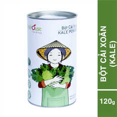 Bột cải xoăn (kale) DalaHouse sản xuất từ 100% từ thiên nhiên Bột cải xoăn (kale) DalaHouse sản xuất từ 100% từ thiên nhiên