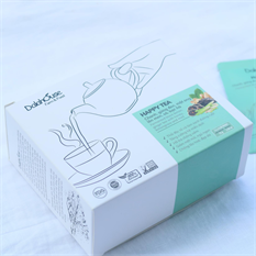 Trà lên men Happy Tea Dalahouse 75g - Chanh Gừng đen Mật ong Lên men - Sả - Bạc hà Trà lên men Happy Tea Dalahouse 75g - Chanh Gừng đen Mật ong Lên men - Sả - Bạc hà