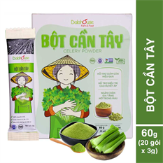 Bột cần tây nguyên chất sấy lạnh Dalahouse 60g Bột cần tây nguyên chất sấy lạnh Dalahouse 60g
