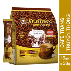 Cà Phê Trắng OldTown Truyền Thống - OldTown 3 in 1 White Coffee Classic 570g (15 gói_38g) Cà Phê Trắng OldTown Truyền Thống - OldTown 3 in 1 White Coffee Classic 570g (15 gói_38g)