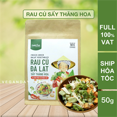Rau Củ Đà Lạt Sấy Thăng Hoa Dalahouse 50g