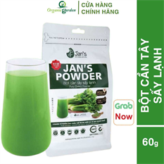 Bột cần tây sấy lạnh Jan’s nguyên chất 60g (20 gói x 3g) Bột cần tây sấy lạnh Jan’s nguyên chất 60g (20 gói x 3g)