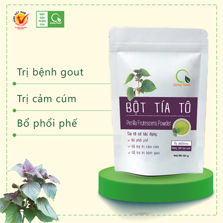 Bột tía tô sấy lạnh Quảng Thanh - 100g