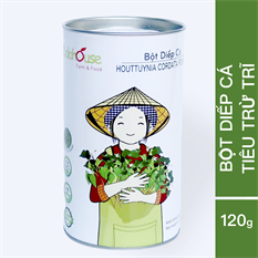 Bột diếp cá nguyên chất sấy lạnh Dalahouse - 120g Bột diếp cá nguyên chất sấy lạnh Dalahouse - 120g