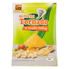 Bột Phô Mai Tornado Vị Truyền Thống (100g / Gói) Bột Phô Mai Tornado Vị Truyền Thống (100g / Gói)