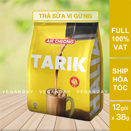 Trà Sữa Vị Gừng Aik Cheong Teh Tarik Halia 4 In 1 (12 Gói x 38g) Trà Sữa Vị Gừng Aik Cheong Teh Tarik Halia 4 In 1 (12 Gói x 38g)