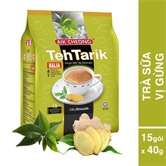 Trà Sữa Vị Gừng Aik Cheong Teh Tarik Halia 4 In 1 (15 Gói x 40g) Trà Sữa Vị Gừng Aik Cheong Teh Tarik Halia 4 In 1 (15 Gói x 40g)