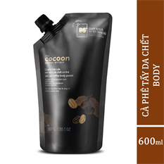 Túi Refill Cà phê Đắk Lắk làm sạch da chết cơ thể Cocoon cho làn da mềm mại & rạng rỡ 600ml Túi Refill Cà phê Đắk Lắk làm sạch da chết cơ thể Cocoon cho làn da mềm mại & rạng rỡ 600ml