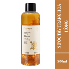 Nước Tẩy Trang Hoa Hồng Cocoon 500ml Nước Tẩy Trang Hoa Hồng Cocoon 500ml