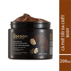 Cà Phê Đăk Lăk tẩy tế bào chết cơ thể Cocoon 200ml Cà Phê Đăk Lăk tẩy tế bào chết cơ thể Cocoon 200ml