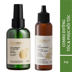 Combo tóc dài bóng mượt Cocoon Combo tóc dài bóng mượt Cocoon