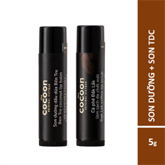 Combo loại bỏ da chết & làm mềm môi Cocoon Combo loại bỏ da chết & làm mềm môi Cocoon