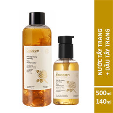 Combo Sạch Sâu Cấp Ẩm Cocoon Combo Sạch Sâu Cấp Ẩm Cocoon