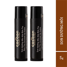 Combo 2 thỏi Son dưỡng dầu dừa Bến Tre Cocoon Combo 2 thỏi Son dưỡng dầu dừa Bến Tre Cocoon